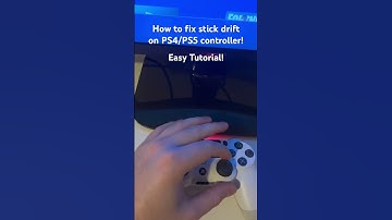 How to fix stick drift on PS4/PS5 controller! (Easy Tutorial!) #ps4 #ps5 #ps4stickdrift #ps4tutorial
