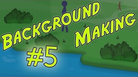 ✎ Background Making #5 - TIME LAPSE - Pivot Stickfigure Animator