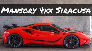 This is a short video taking look at ferrari 488 that has been
modified with mansory body kit. the kit designated as one of more
ex...