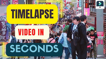 How to make Time Lapse video in just seconds Filmora Tutorial | Zimi Studio