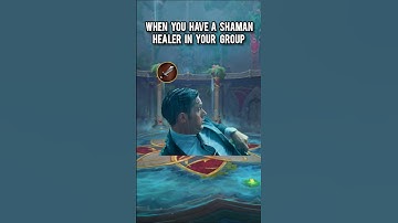 when you have a shaman healer in your group #wow #worldofwarcraft #warcraft