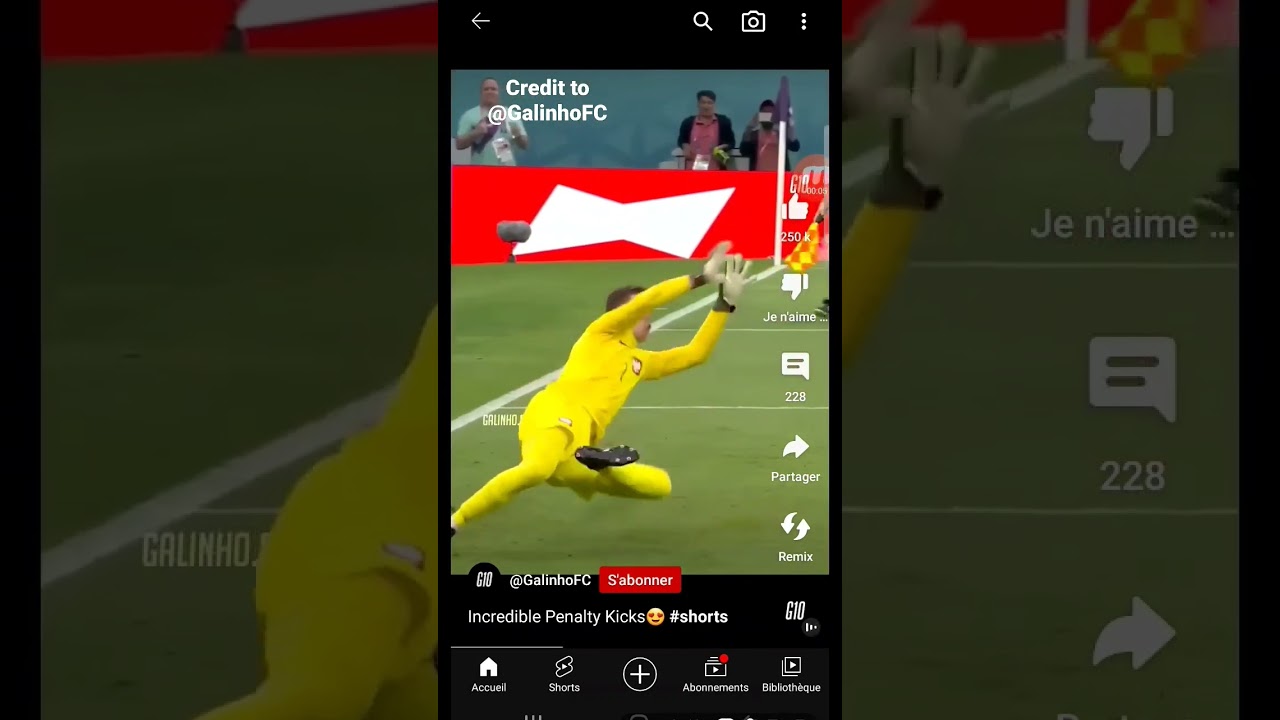 Football one of the best penaltys Credit to 