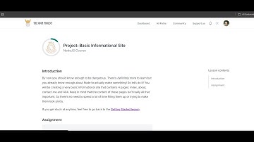 Day 75 - Node Js / Express Review ( Day 4 ) |  The Odin Project