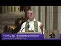 October 25, 2020: Sunday Sermon by The Very Rev  Randy Marshall Hollerith