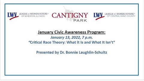 Critical Race Theory - What it is and What it isn