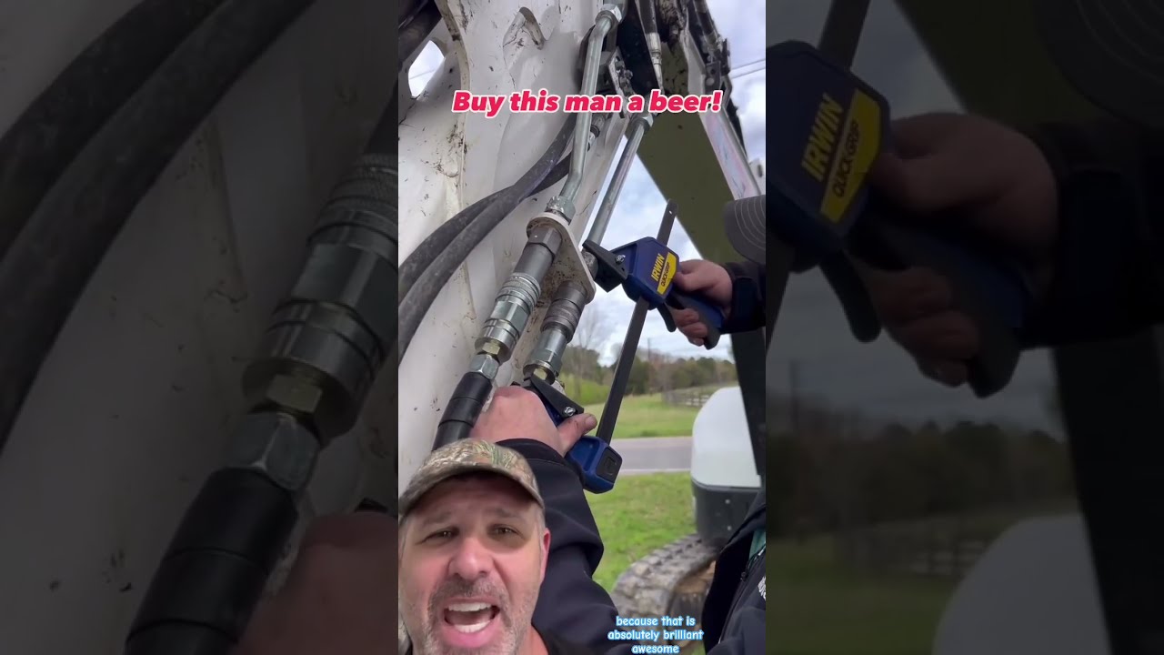 NO More Struggling With Hydraulic Lines 