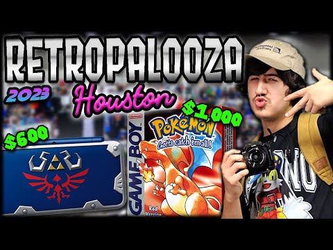 My First Video Game Convention! RetroPalooza 2023! | Houston, TX