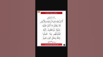 سورة النور - سورة 24 - اية 64
