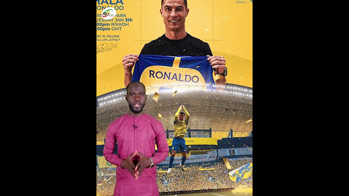 Grosse polémique sur la présentation de Ronaldo à Al Nassr