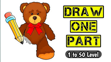 DRAW ONE PART  | DOP GAMEPLAY 1 to 50 Level