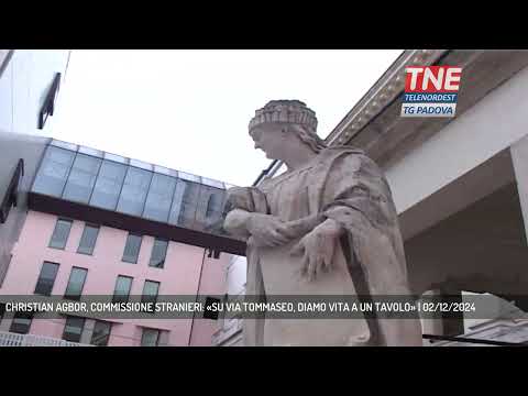 CHRISTIAN AGBOR, COMMISSIONE STRANIERI: «SU VIA TOMMASEO, DIAMO VITA A UN TAVOLO» | 02/12/2024