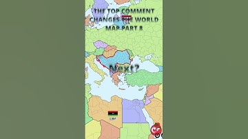The Top Comment Changes the World Map Part 8 #shorts #mapping #history #geographythroughmaps