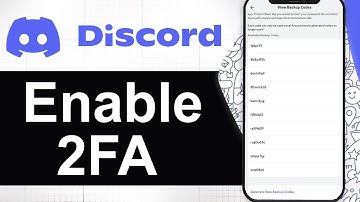 How To Enable 2FA - Two Factor Authenticatrion on Discord  (Step By Step)