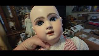 Antique Dolls Unboxing. Распаковка антикварных кукол #73 Tete Jumeau 12