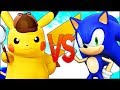 ПИКАЧУ VS СОНИК | СУПЕР РЭП БИТВА | Pokemon Detective Pikachu ПРОТИВ Sonic Movie