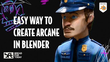Do THIS to get the Arcane Look in Blender! A Painterly Texturing Tutorial