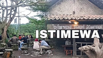 SELALU RAMAI ‼️ BEGINI SUASANA WARUNG KOPI MERAPI