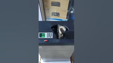 sva technologies #viralvideo Bundle note counting machine