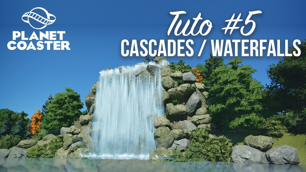Comment créer une belle cascade / waterfall / chute d'eau Tuto 5 — free download