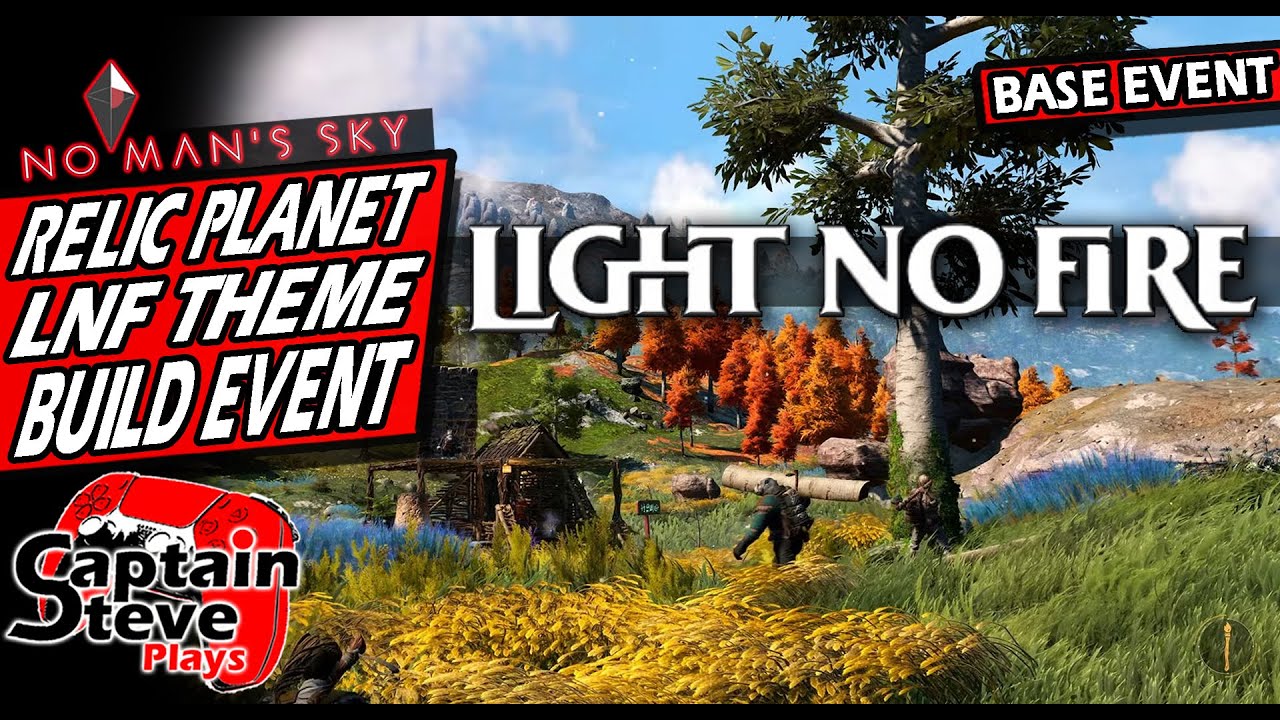 No Man's Sky Relic Planet Build Event - Light No Fire Theme - NMS Base ...