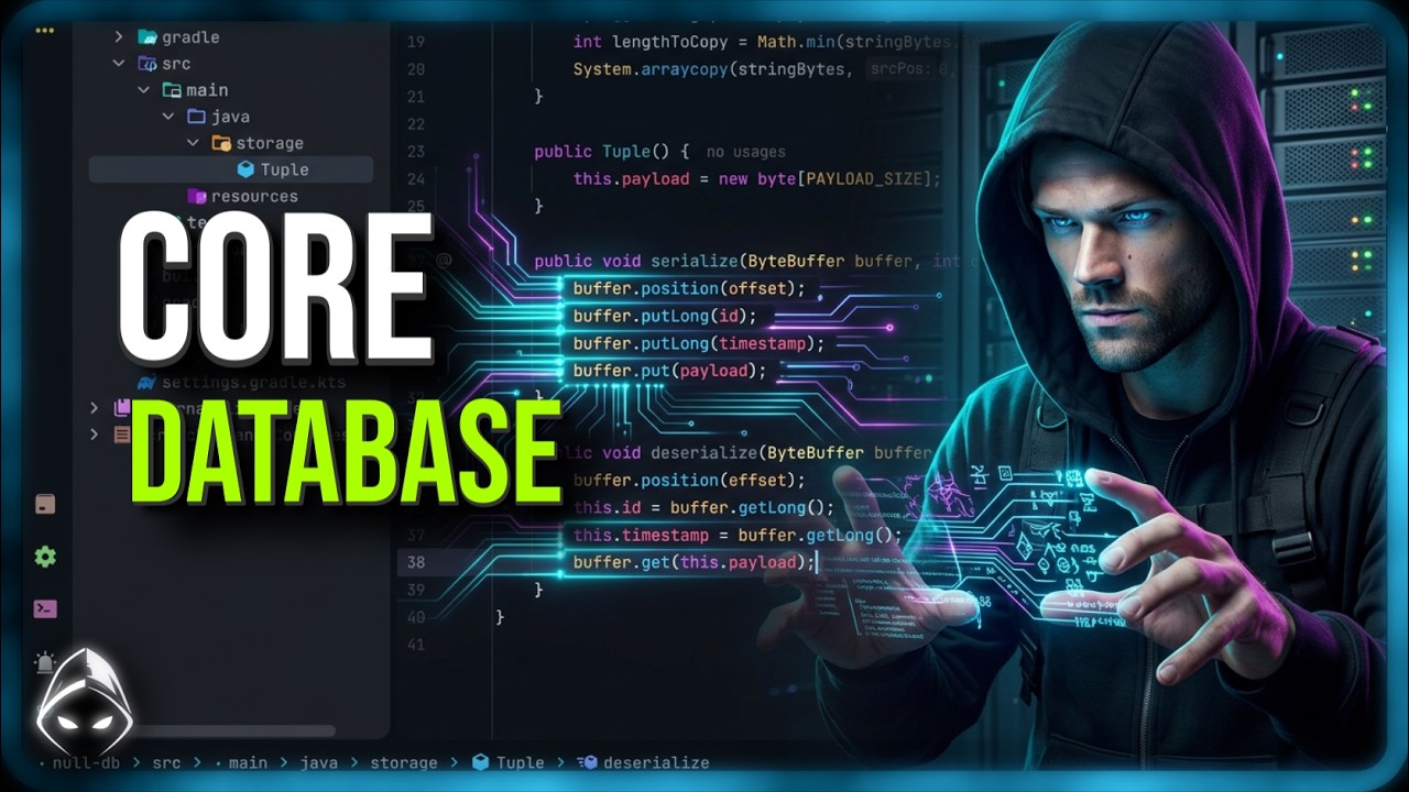 Construí um Banco de Dados Sem Usar NENHUM Framework