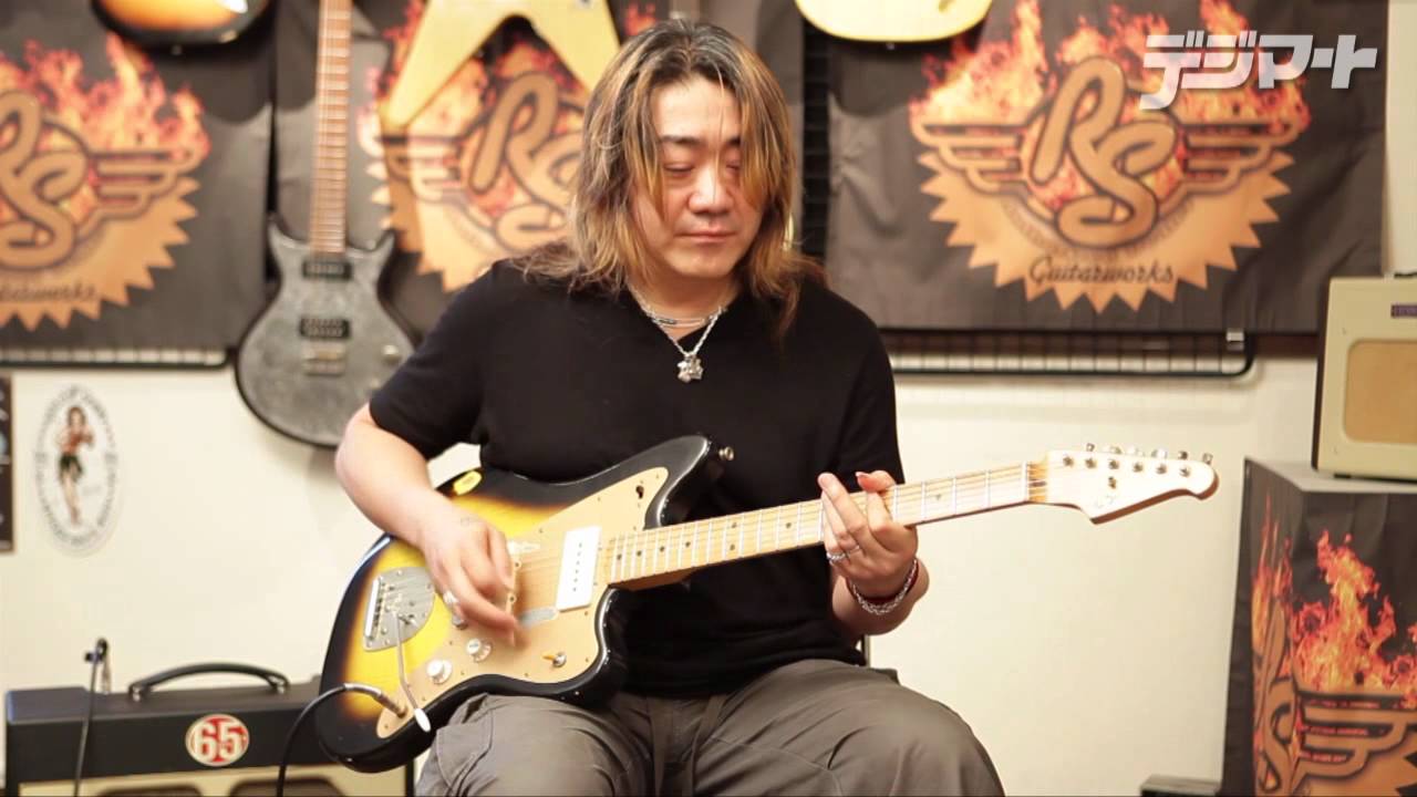 野村義男がRS GUITARWORKSを試奏！〜 SURF MASTER 57 - YouTube