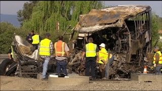 California Bus Crash: NTSB Investigates Cause
