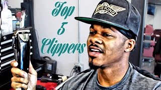 My Top 5 Professional Barber Clippers HD