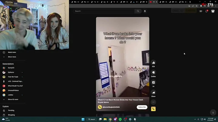 Amouranth's reacts to xqc's funniest tiktoks | Xqc