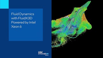 Fluid Dynamics with FluidX3D Powered by Intel Xeon 6 | Demo | Innovation Selects