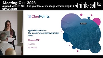 Applied Modern C++: The problem of messages versioning in API - Olivia Quinet - Meeting C++ 2023