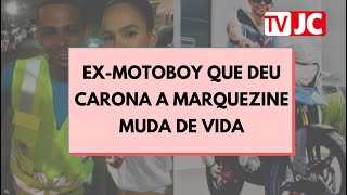 Ex-motoboy que deu carona a Marquezine muda de vida e ganha R$ 10 mil por mês