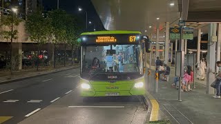 SMRT Buses MAN NL323F A22 (Euro 6) SG1771P on Service 67 departing Bus Stop 44029