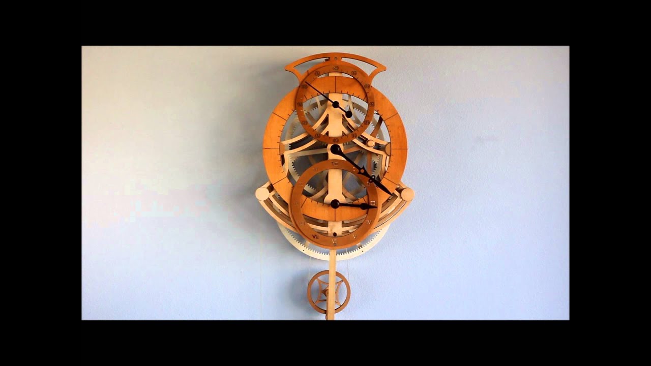 Making a wooden gear clock - Part 2 - Loxaco, Inc - with build pictures