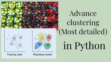 Advance clustering in PYTHON