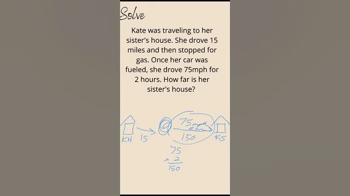 Math Word Problem | Solve with me! #shorts
