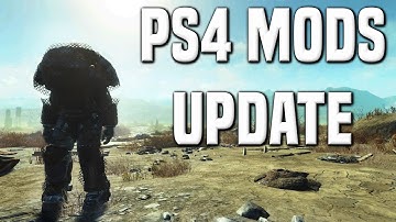FALLOUT 4 - PS4 Mods Update, Bad News.