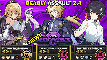 NEW Deadly Assault | Ellen Joe, Hugo & Yidhari! | 9 Star Clear | Zenless Zone Zero ZZZ 2.4【ゼンゼロ】