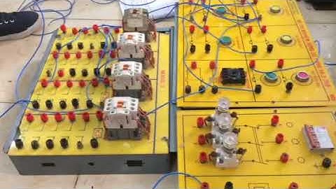 Điều khiển động cơ 3 pha - rotor lồng sóc quay 2 chiều thuận, nghịch