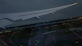 American Airlines Boeing 787-8 Pushback, Taxi and Takeoff from Philadelphia (PHL)