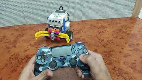 Controlling Lego Mindstorm EV3 using PS4 Wireless Controller #house_of_robots #lego #legorobotics