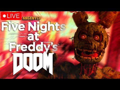 🔴LIVE!] - JOGANDO FIVE NIGHTS AT FREDDY'S DOOM 2 E 3 COM VOCÊS!! 😱