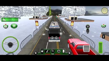 Coach Bus Simulator 2025 - Heavy Traffic Bus Simulator - Bus Game Android Gameplay