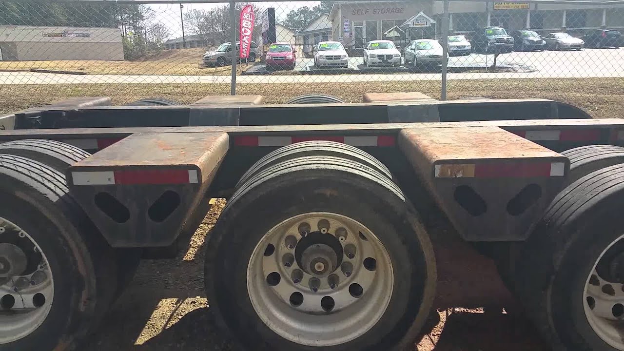 lowboy trailer dimensions youtube lowboy trailer dimensions chart