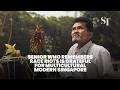 He remembers the race riots of 1964 and is thankful for multicultural modern Singapore