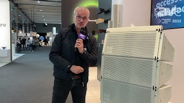 ISE 2022: d&b audiotechnik Displays the XSL Line Array System
