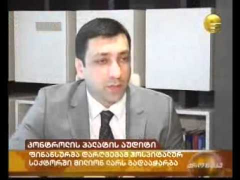 2011.06.10 ჰოსპიტალური სექტორის აუდიტი