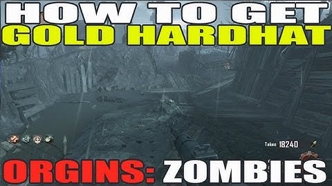 Origins: How To Get The Gold Hard Hat Guide Solo Strategy Tutorial (Black Ops 2 Zombies)