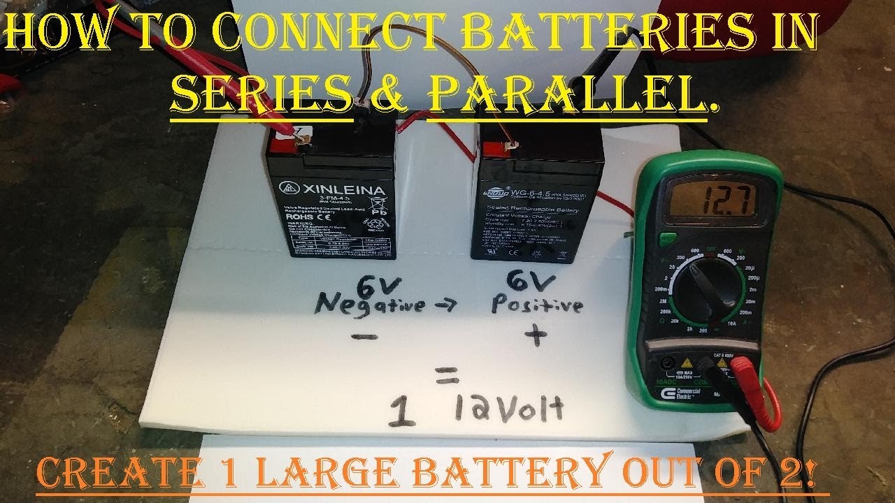 Wiring Batteries In Series And Parallel Increase Your Capacity Wire 2