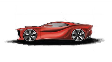 Ford Mustang | Design Concept No. 1 | Sketch